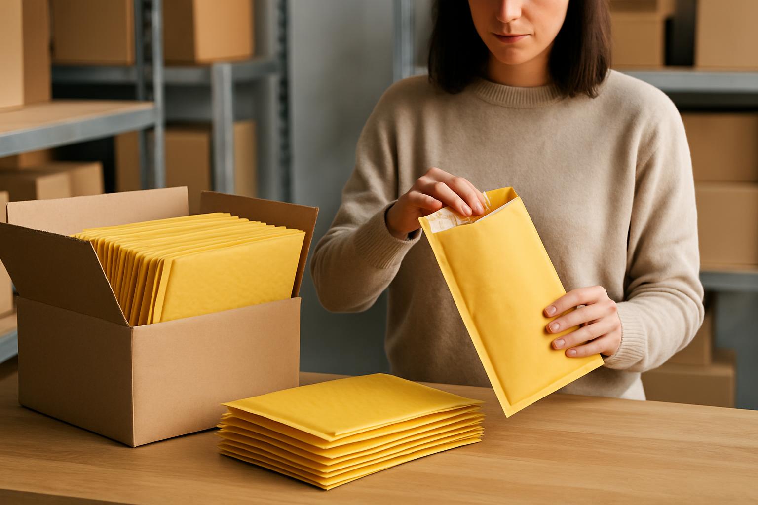 Buy Bubble Mailers in Bulk: Sizes, Quality Checks and Supplier Comparison for 2026